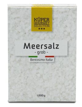 Grobes Meersalz – Küper Selection aus Italien (1000g) für 1,29€