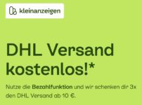 Kleinanzeigen – 3x DHL Versand geschenkt 📦