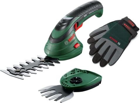 Bosch Home and Garden Akku Grasscheren-Set Isio für 59,99€