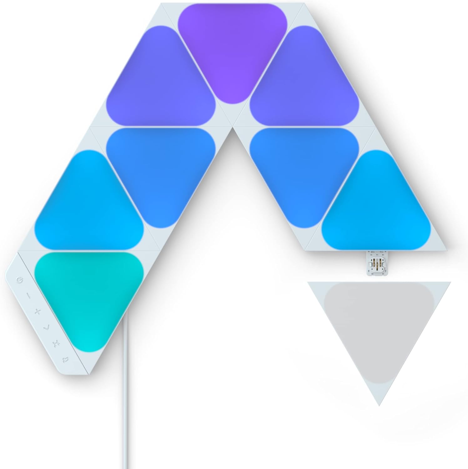 Kit De Démarrage Nanoleaf Shapes Hexagone 9 Panneaux Lumineux LED Connectes Deal1076