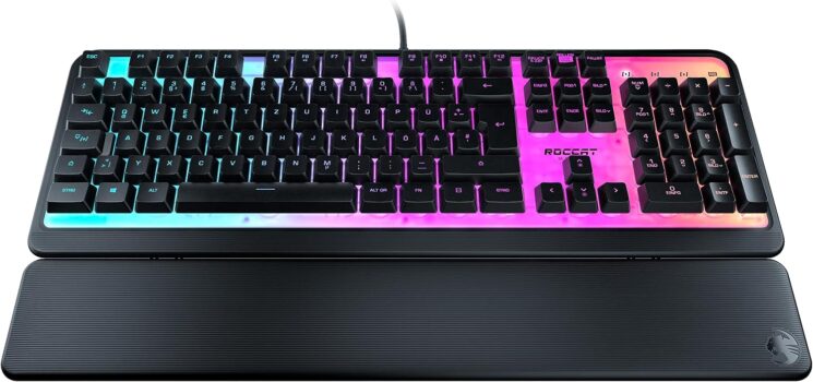 Roccat Magma – Membrane RGB Gaming-Tastatur für 32€