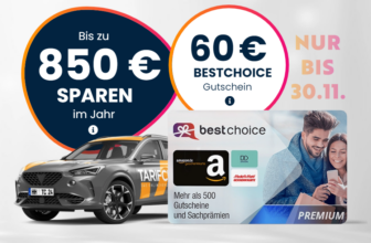 🚗 KFZ Versicherung wechseln und 60€ BestChoice erhalten! 💵