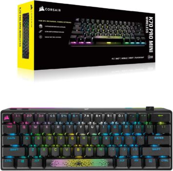 Corsair K70 PRO Mini Wireless RGB Gaming-Tastatur für 129,99€