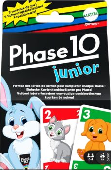 Mattel Games Phase 10 Junior für 5,99€