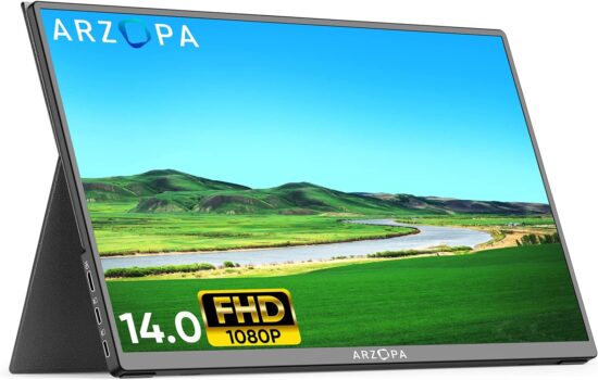 ARZOPA Portable Monitor – A1 GAMUT SLIM – 14 Zoll