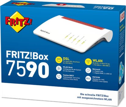 AVM FRITZ!Box 7590 WLAN AC+N Router für 179€