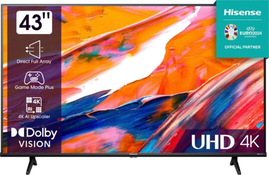 Hisense 43E61KT LED-Fernseher (108 cm/43 Zoll) für 259€
