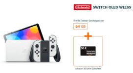 Nintendo Switch OLED für 1€ + 50€ Gutschein mit 20GB Vodafone Allnet für 19,99€ pro Monat