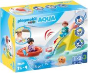 Playmobil 1.2.3 Aqua Badeinsel mit Wasserrutsche (70635) für 7,98€