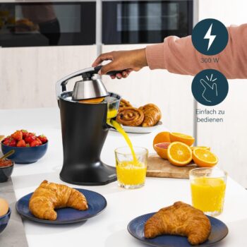 Princess Citrus Juicer – Zitruspresse mit 2 Presskegeln (201857) für 39,99€