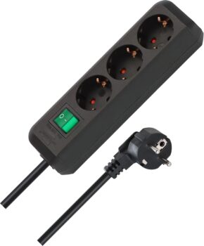 Brennenstuhl Eco-Line Steckdosenleiste (3-Fach) für 3,89 Euro