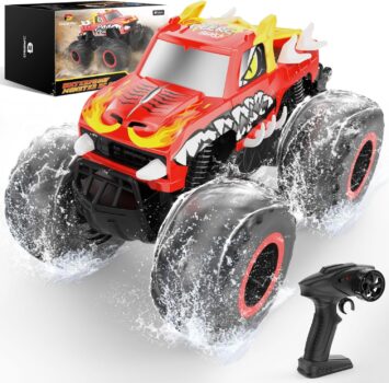 DEERC amphibisches ferngesteuertes Auto für 27,99€