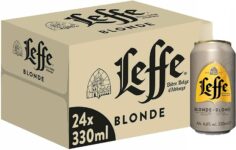 Leffe Blonde – Blondes Abteibier (24 X 0.33 l Dose) für 19,99€