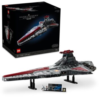 LEGO Star Wars – Republikanischer Angriffskreuzer der Venator-Klasse (75367) für 529€