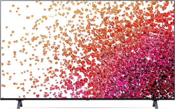 LG 50NANO759PR TV 127 cm (50 Zoll) 4K NanoCell Fernseher für 369€