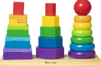 Melissa & Doug – geometrisches Stapelspiel für 5,99 Euro