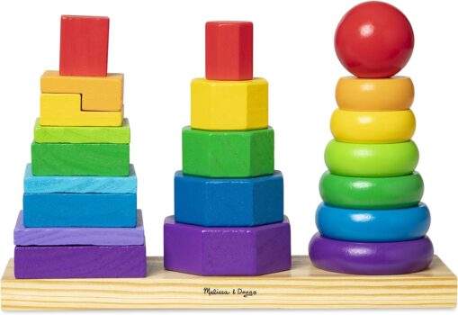 Melissa & Doug – geometrisches Stapelspiel für 8,54€