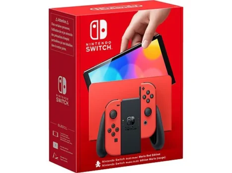 NINTENDO Switch OLED Mario-Edition (rot) für 284,88€