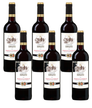 6 Flaschen Château Bruni Cuvée Prestige Bordeaux Supérieur für 39,90€
