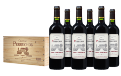 6 Flaschen Château Perruchon Lussac – Saint-Émilion Rotwein für 34,99€