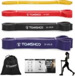 TOMSHOO Widerstandsbänder mit Aufbewahrungstasche (4 Stück) für 19,99€