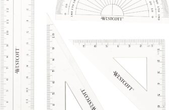 Westcott E-10303 00 Mathe-Set (4-teilig) fĂŒr 1,01âŹ