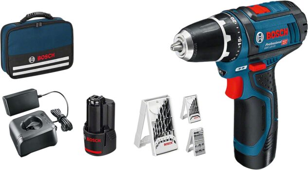 Bosch Professional GSR 12V-15 System Akkuschrauber (12V) für 100,04 Euro