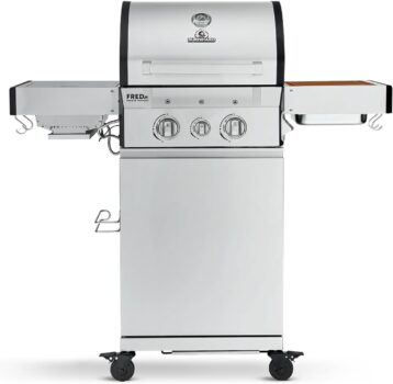 🥩 BURNHARD FRED Jr. Deluxe Series 3 2-Brenner Gasgrill für 485,19€