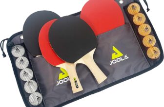 JOOLA Tischtennis-Set Family mit 4 Tischtennisschlägern für 13,99 Euro