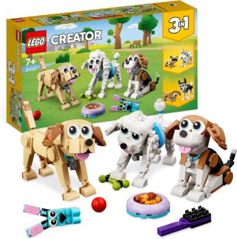 LEGO 31137 Creator 3in1 Niedliche Hunde Set für 17,99€