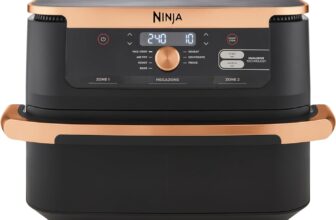 Ninja Foodi FlexDrawer Dual Zone Heißluftfritteuse (AF500EUCP) für 154,99€