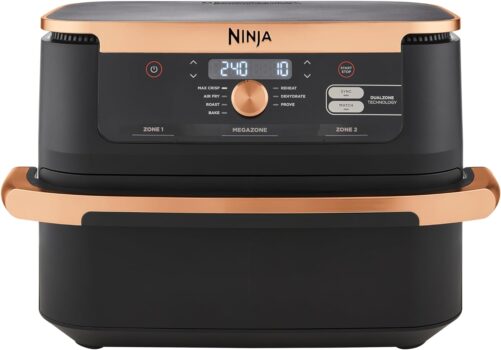 Ninja Foodi FlexDrawer Dual Zone Heißluftfritteuse (AF500EUCP) für 209,99€