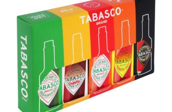 TABASCO Brand Geschenk-Set: 5 Glasflaschen scharfe Chili-Sauce (5*60ml) für 23,70€