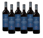 6 Flaschen Acantus Rotwein (2021) für 26,94€ (statt 42€)