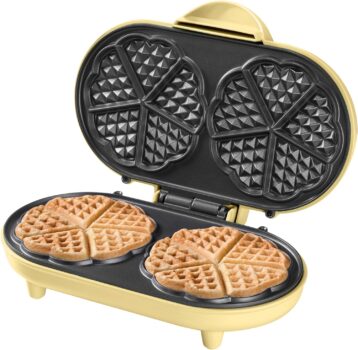 Bestron Doppel-Waffeleisen für 18,99€