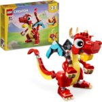 LEGO Creator 3-in-1 Roter Drache (31145) für 5,59 Euro
