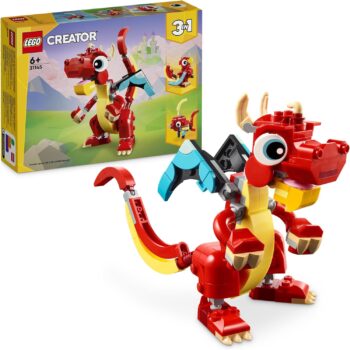 LEGO Creator 3-in-1 Roter Drache (31145) für 5,59 Euro