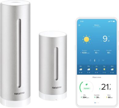 Netatmo Smarte Wetterstation mit Wandhalterung für 99,99 Euro