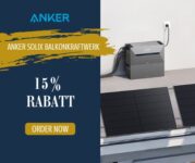 15% Rabatt auf Anker Solix Balkonkraftwerk