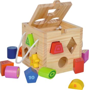 Eichhorn Steckwürfel aus Holz (100002092) für 13,99€