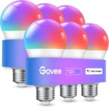 6er Set Govee Smarte Glühbirnen E27 für 32,99€