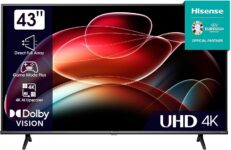 Hisense 43E6KT 108cm (43 Zoll) Fernseher für 269€