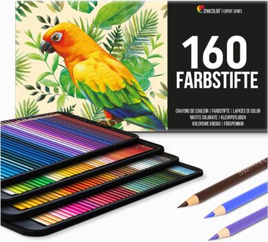 Zenacolor Buntestifte-Set (160 Stück) für 24,99€