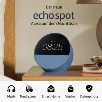 Amazon Echo Spot (2024) für 59,99 Euro