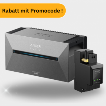 Anker SOLIX Solarbank 2 E1600 Pro für Balkonkraftwerke für 899€