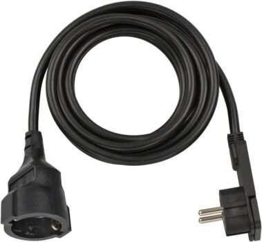 Brennenstuhl Verlängerungskabel mit Flachstecker (2m) für 3,90 Euro