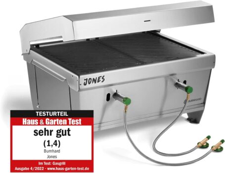 BURNHARD Klappgrill Jones 2-Brenner mit Deckel fĂŒr 254,15 Euro