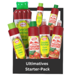 HELA STARTER-PACK mit Luftmatratze, 2x Trinkflaschen & 4x Ketchup für 33,50€