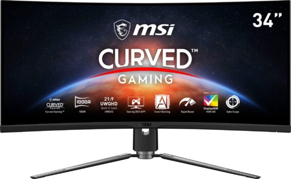 MPG Artymis 343CQR Curved-Gaming-LED-Monitor für 399€