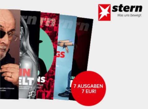 7 Ausgaben Stern für 7€ 📖